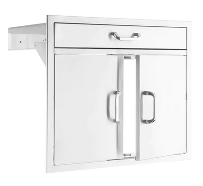 PCM 260 Series 30 Inch Double Door & Drawer Combo