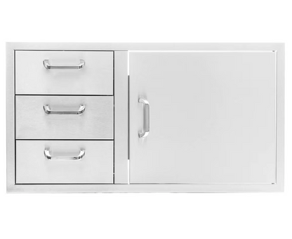 PCM 260 Series 39 Inch Door & Triple Drawer Combo (Reversible)