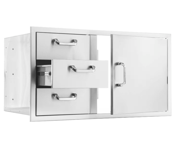 PCM 260 Series 39 Inch Door & Triple Drawer Combo (Reversible)