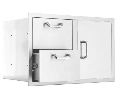 PCM 260 Series 32 Inch Door & Double Drawer Combo (Reversible)