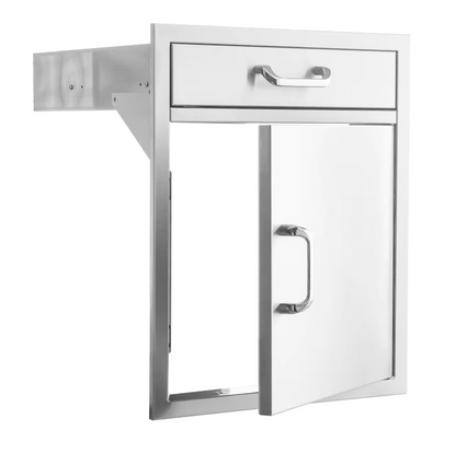 PCM 260 Series 21 Inch Single Access Door & Drawer Combo