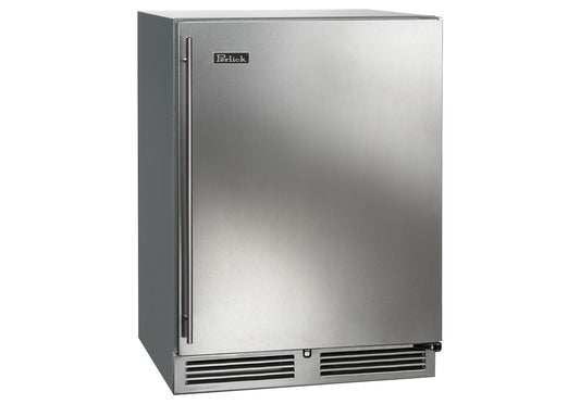 Perlick 24 inch C-Series Outdoor Refrigerator, Stainless Steel Door