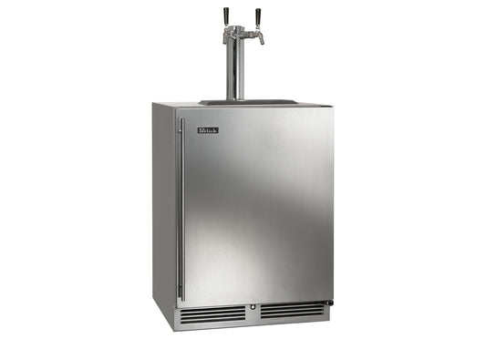 Perlick 24 inch C-Series Outdoor Double Tap Beverage Dispenser